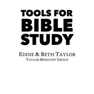Tools For Bible Study (Paperback)