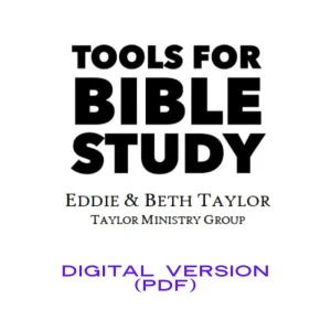 Tools For Bible Study (Digital)
